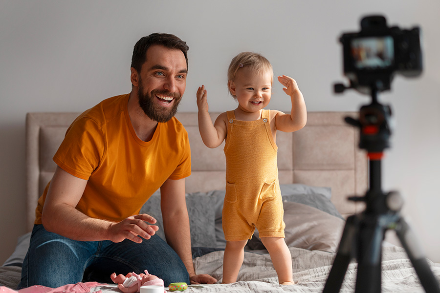 Papà influencer